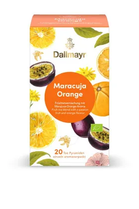 Dallmayr marakuja / pomarańcza Organiczna herbata owocowa